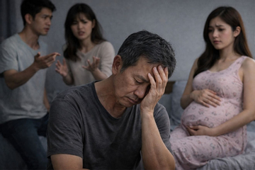 Vợ vừa mất, tôi bế tắc vì bạn gái kém 32 tuổi báo có thai, con phản đối kịch liệt