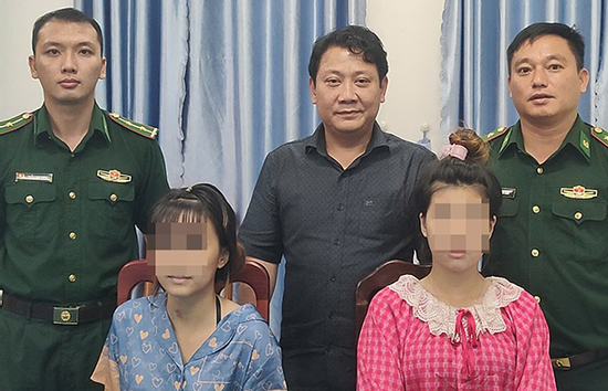 Giải cứu hai bé gái 14 tuổi bị lừa bán sang Campuchia với giá 60 triệu đồng