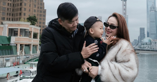 Cận cảnh chồng và con trai ca sĩ Minh Hằng hiện tại