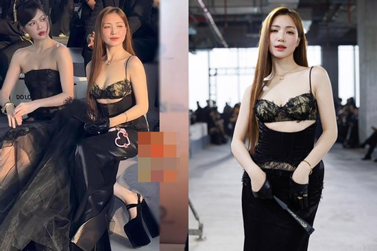 Hòa Minzy 'chấp' mọi Hoa hậu, người mẫu với đôi giày 'cà kheo' 25 cm