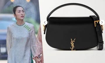 Tăng Thanh Hà gây chú ý với chiếc túi gần 100 triệu đồng tại đám cưới Tiên Nguyễn