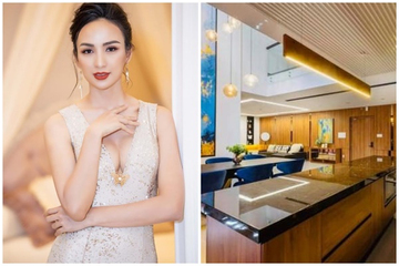 Cơ ngơi “triệu đô” của sao Việt: Mê mẩn penthouse tiền tỷ của Hoa hậu Ngọc Diễm