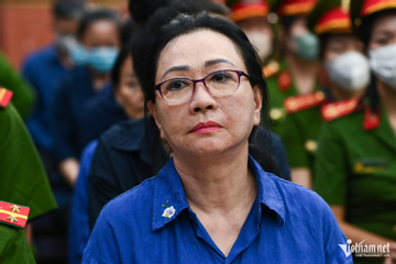 Hình ảnh bà Trương Mỹ Lan cùng đồng phạm tại tòa phúc thẩm giai đoạn 2