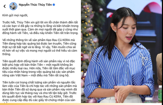 Vụ kẹo rau củ: Thấy gì qua lời xin lỗi của Hoa hậu Thùy Tiên?