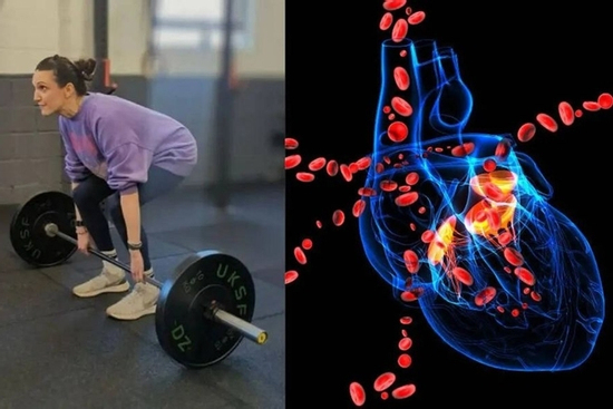 Cô gái đang tập gym bỗng nghe tiếng 