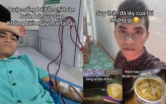 Suy thận giai đoạn cuối ở tuổi 26 vì thói quen nhiều người mắc phải, chuyên gia cảnh báo: giới văn phòng cần đặc biệt xem lại lối sống!