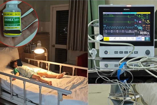 Người mẹ ám ảnh khi con nguy kịch vì lọ thuốc nhỏ mũi, cảnh báo 1 hành động vô ý khiến con suýt mất mạng