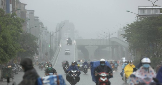 Từ chiều tối nay miền Bắc chuyển mưa to