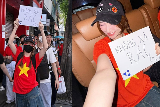 Hành động 'điểm 10' của Hoà Minzy khi đi xem tổng duyệt