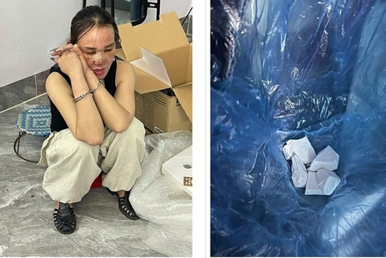 Bắt quả tang nữ giáo viên ở Điện Biên đi 'ship' ma tuý