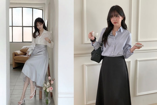 Vì sao không nên diện chân váy lụa tới công sở?