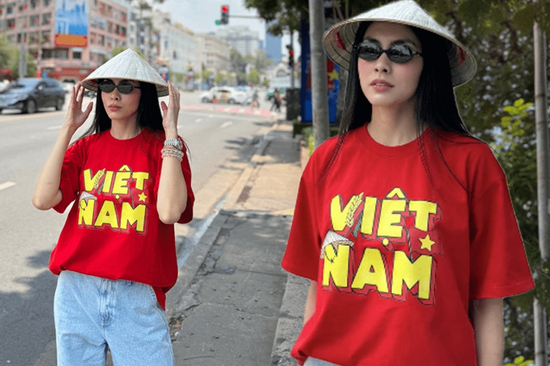 Khoảnh khắc cực đẹp của Tăng Thanh Hà trong dịp đại lễ 30/4