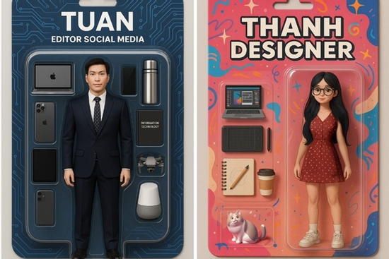 Trào lưu 'đóng vỉ chân dung' bằng ChatGPT gây sốt mạng