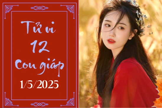 Tử vi 12 con giáp hôm nay ngày 1/5/2025: Sửu phát triển, Thân ổn định