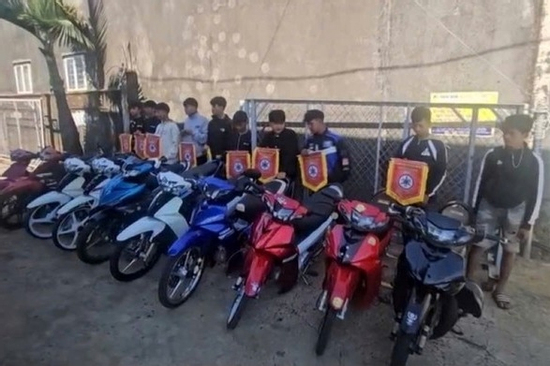 Đắk Nông chặn đứng nhóm ‘quái xế tuổi teen’ tụ tập đua xe trái phép