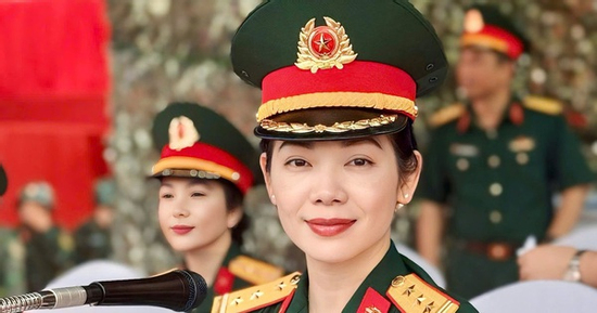 Nữ Thượng tá 5 lần đọc thuyết minh diễu binh, diễu hành, tiết lộ phải thi tuyển rất gắt gao