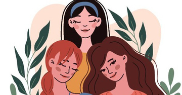 3 cô con gái muốn mẹ tái hôn