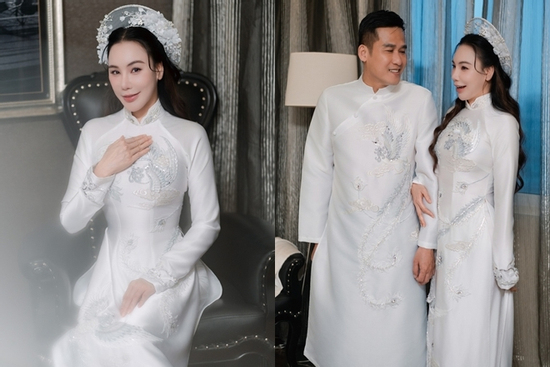 Hé lộ hình ảnh đầu tiên của Hồ Quỳnh Hương và chồng doanh nhân hơn 2 tuổi