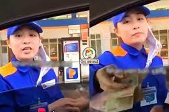Clip ở trạm xăng gây tranh cãi: Nhân viên hay khách phải mở nắp bình xăng?
