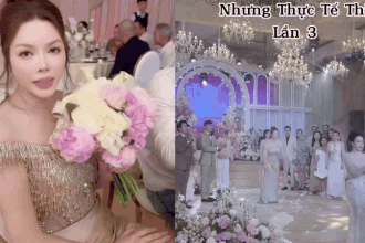 Sự thật màn bắt hoa cưới tại hôn lễ Hồ Quỳnh Hương: Lộ clip 