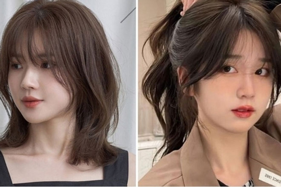 Kiểu tóc mái nào phù hợp với những cô nàng có khuôn mặt tròn