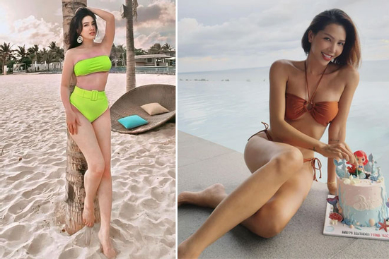 Bảo Thy, Thanh Hằng, Hoàng Yến chào hè bằng bikini gợi cảm nhưng Minh Triệu mới thực sự 'nóng bỏng'