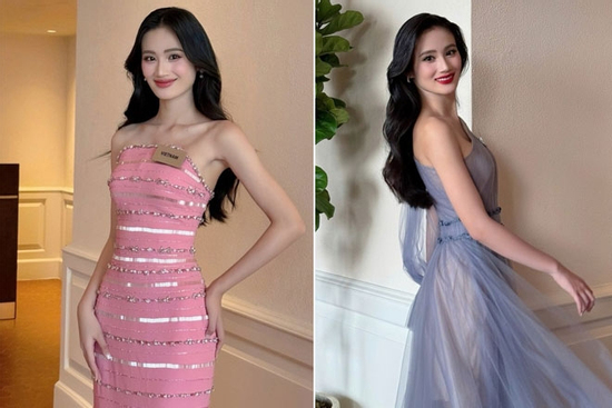 Miss World 2025: Chỉ cần đổi màu son, Hoa hậu Ý Nhi đã có hình ảnh đầy khác lạ