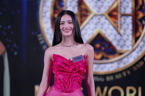 Hoa hậu Ý Nhi trượt top 8 phần thi Top Model ở Miss World 2025