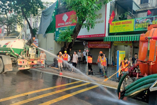 Kết quả xử lý vụ bùn phun trào nửa mét tại dự án metro Nhổn - ga Hà Nội