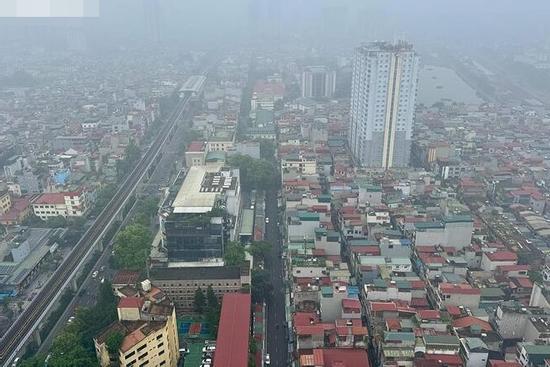 Sáng nay Hà Nội mù mịt, ô nhiễm không khí đứng thứ 2 thế giới