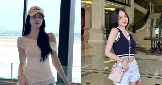 Hoa hậu Thanh Thủy diện đồ giá bình dân nhưng trông xịn không thua đồ hiệu