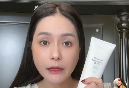 Những lời hoa mỹ của Đoàn Di Băng về loại kem chống nắng dính bê bối hàng giả