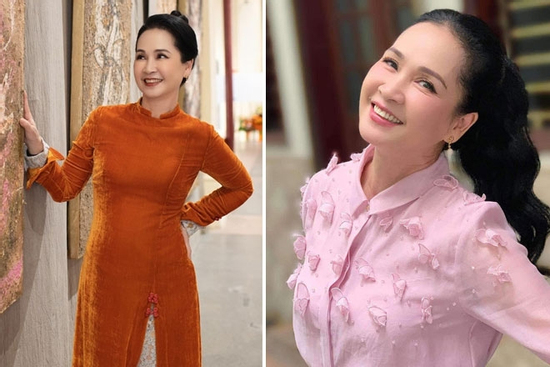 NSND Lan Hương lên chức bà vẫn tươi trẻ