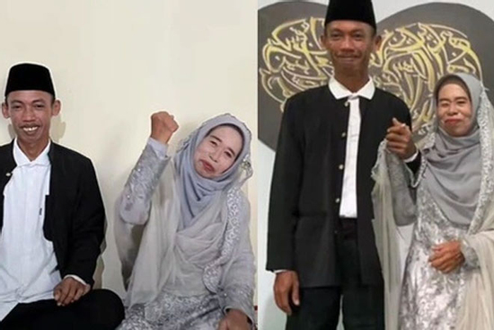 Người phụ nữ 63 tuổi bất ngờ kết hôn với chú rể kém 24 tuổi