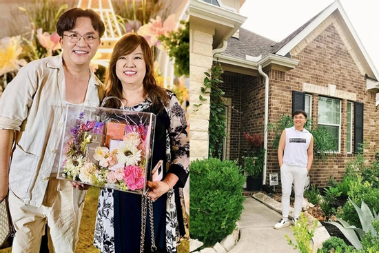 Trước khi mẹ qua đời đột ngột, MC Đại Nghĩa đã hiếu thảo tặng căn biệt thự ở Mỹ cho đấng sinh thành