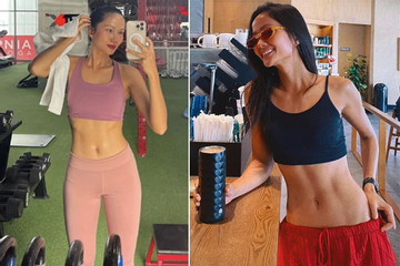 Body 'siêu thực' nhờ gym 2-4 tiếng/ngày của H'Hen Niê