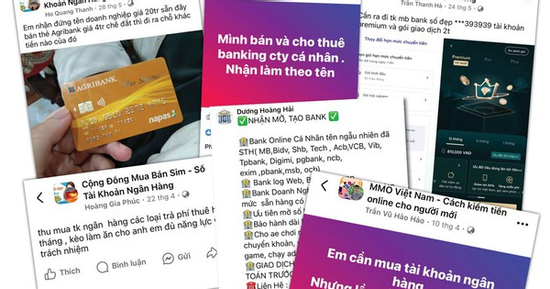 Nhức nhối tài khoản 