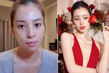 Hoa hậu Tiểu Vy khoe mặt mộc đẹp không tì vết, da trắng sáng đến khó tin