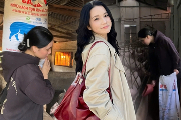 Mỹ nhân gen Z hút triệu view với cảnh vác tải cám phăng phăng nuôi 200 con lợn