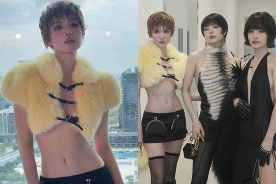 Ngọc Trinh tuyệt đối sexy với trang phục lộ chân ngực và vòng eo siêu thực