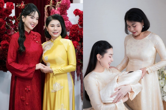 Thân thế kín tiếng của mẹ ruột MC từng xinh đẹp nhất VTV