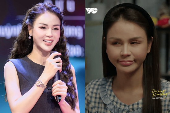 Lương Thu Trang mặt đơ cứng như 'tượng sáp', thẩm mỹ quá đà?