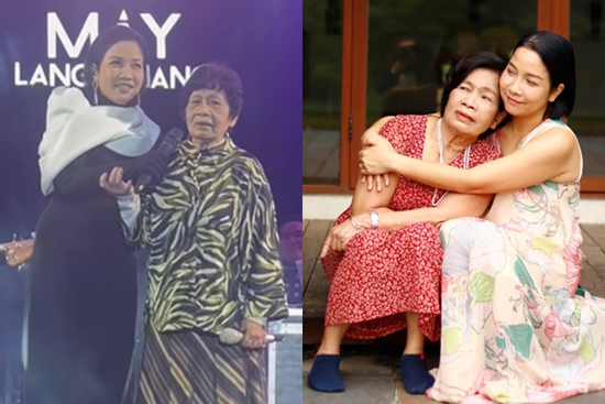 Mẹ ruột diva Mỹ Linh khoe giọng hát khiến mạng xã hội bất ngờ