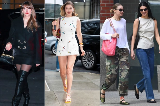 Taylor Swift, Gigi Hadid đang thổi cảm hứng vào giới thời trang bằng cách nào?