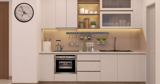 Không nên đặt bếp và bồn rửa cạnh nhau vì những ảnh hưởng rất xấu trong phong thủy