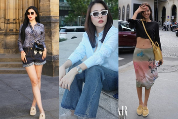 Loạt phú bà đình đám Vbiz 'đụng hàng' đôi giày 'nhà giàu' giá 30 triệu