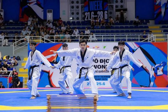 2 giải đấu Taekwondo kịch tính trong tuần lễ thể thao của CJ K Festa 2025