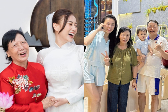 Shark Bình chỉ khoe một hình ảnh gia đình, khán giả thấy rõ tình cảm bố mẹ chồng dành cho Phương Oanh