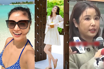 Lâm Tâm Như khoe ảnh bikini sau loạt hình mặt biến dạng nghi 'dao kéo'