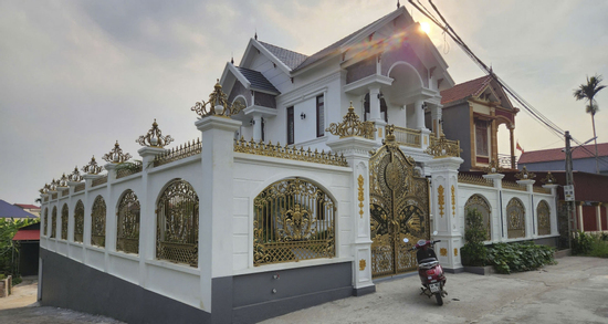 Biệt thự gây xôn xao ở Bắc Ninh của kẻ cầm đầu nhóm lừa đảo xuyên quốc gia